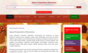 Spiceexportersdirectory.com thumbnail
