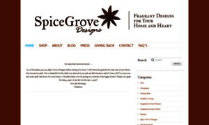 Spicegrovedesigns.com thumbnail