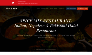 Spicemixrestaurant.com thumbnail