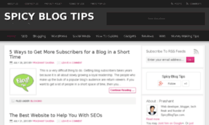 Spicyblogtips.com thumbnail