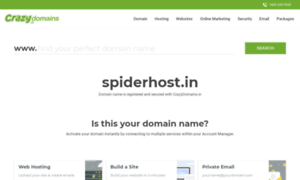 Spiderhost.in thumbnail