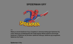 Spidermangry.pl thumbnail