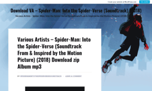 Spidermanintothespiderversesoundtrackdownload.wordpress.com thumbnail