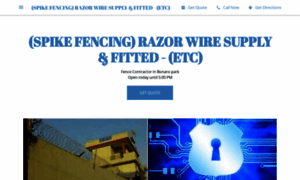 Spike-fencing-electric-fencing-razor-wire.business.site thumbnail