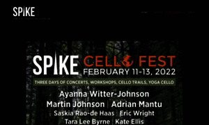 Spikecellofest.com thumbnail