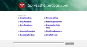 Spikesshelterdogs.com thumbnail