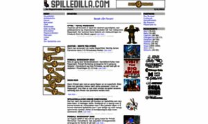 Spilledilla.com thumbnail