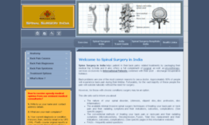 Spinalsurgeryindia.com thumbnail