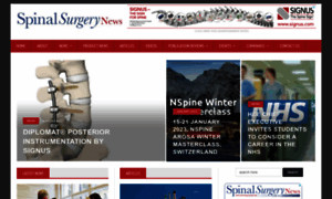 Spinalsurgerynews.com thumbnail