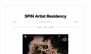 Spinartresidency.com thumbnail