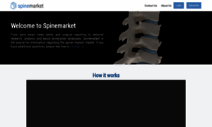 Spine-market.com thumbnail