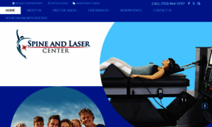 Spineandlasercenter.com thumbnail