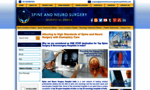 Spineandneurosurgeryhospitalindia.com thumbnail