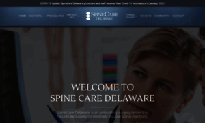 Spinecaredelaware.com thumbnail