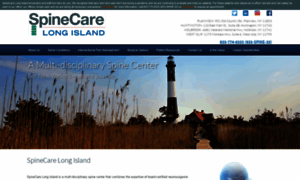 Spinecarelongisland.com thumbnail