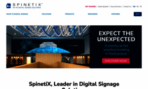 Spinetix.com thumbnail