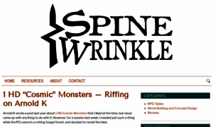 Spinewrinkle.com thumbnail