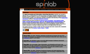 Spinlab.wpi.edu thumbnail