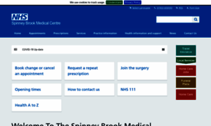 Spinneybrookmedcentre.co.uk thumbnail