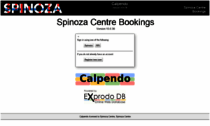 Spinozacentre.calpendo.com thumbnail