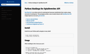 Spinrewriter.readthedocs.io thumbnail