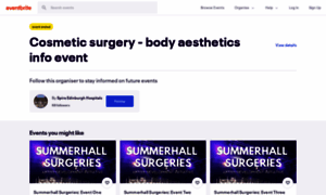 Spiremurrayfieldhospital-bodycosmeticsurgery.eventbrite.co.uk thumbnail