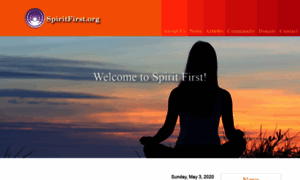 Spiritfirst.org thumbnail