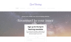 Spiritteaching.com thumbnail