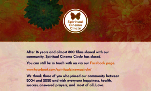 Spiritualcinemacircle.com thumbnail