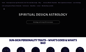 Spiritualdesignastrology.com thumbnail