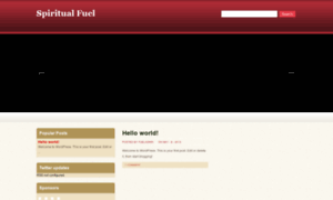 Spiritualfuel.com thumbnail