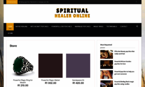 Spiritualhealeronline.com thumbnail