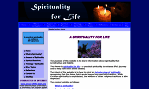 Spirituality-for-life.org thumbnail