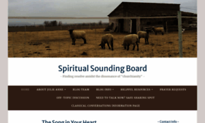 Spiritualsoundingboard.com thumbnail