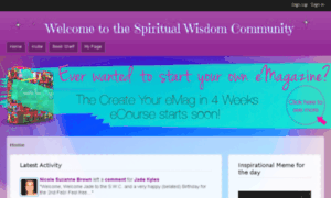 Spiritualwisdomcommunity.ning.com thumbnail
