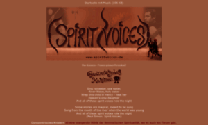 Spiritvoices.de thumbnail