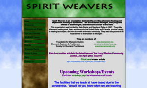 Spiritweavers.net thumbnail