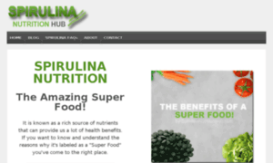 Spirulinanutritionhub.com thumbnail