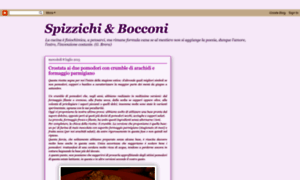 Spizzichiandbocconi.blogspot.com thumbnail