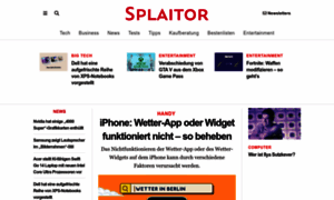 Splaitor.de thumbnail