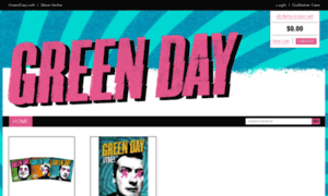 Splash.greenday.com thumbnail