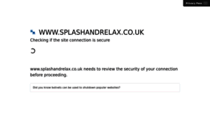 Splashandrelax.co.uk thumbnail