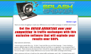 Splashspeaker.com thumbnail