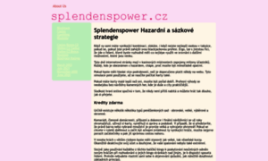 Splendenspower.cz thumbnail