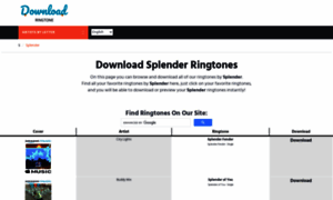 Splender.download-ringtone.com thumbnail