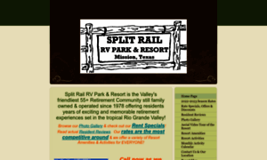 Splitrailrvpark.com thumbnail