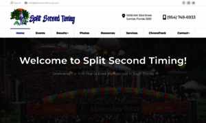 Splitsecondtiming.com thumbnail