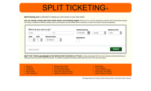 Splitticketing.co.uk thumbnail