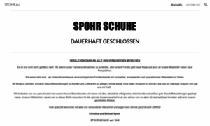 Spohr-schuhe.de thumbnail