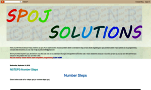 Spoj-solutions.blogspot.in thumbnail